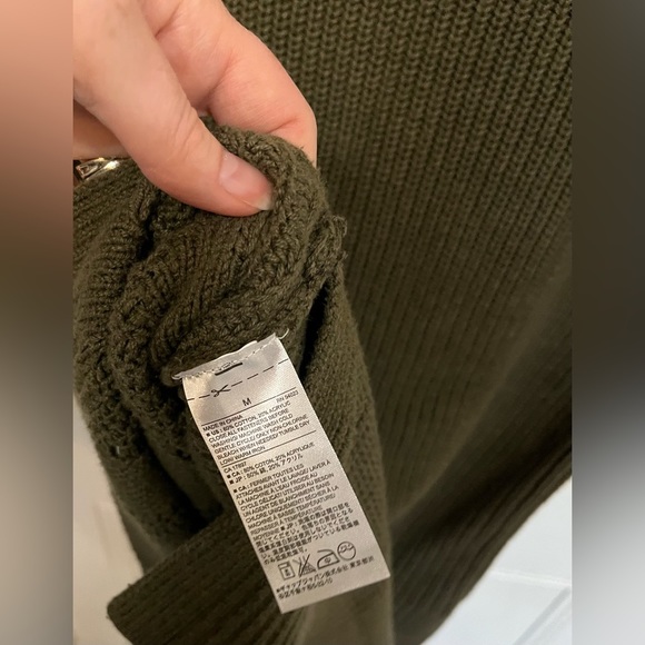 Banana Republic Sleeveless Turtleneck Knit Tunic Medium - Picture 6 of 6